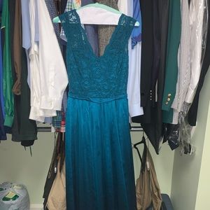 Teal Formal dress